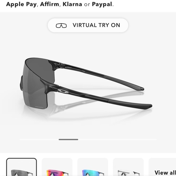 Mens Oakley EVZERO BLADES Sunglasses - Picture 5 of 6